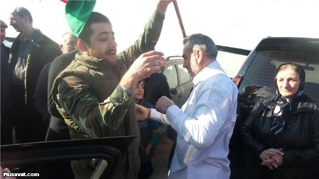 Nemət Pənahlı azadlıqda - FOTOLAR