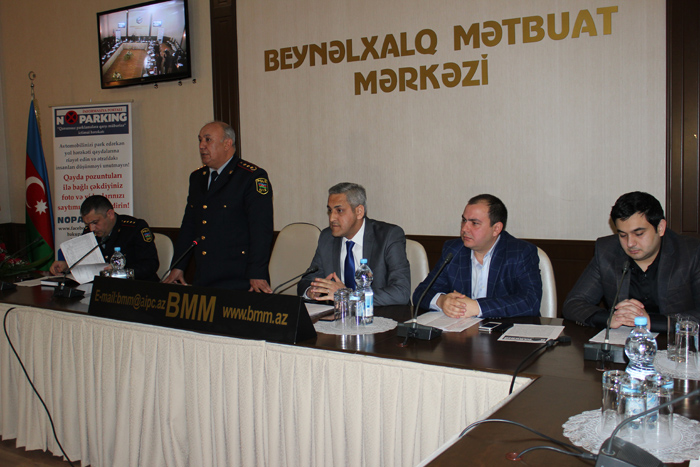 Qanunsuz parklamalarla bağlı yazı müsabiqəsinin qalibləri mükafatlandırıldı- FOTOLAR