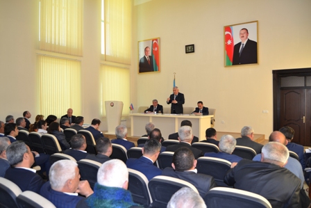 Füzulidə müşavirə keçirildi