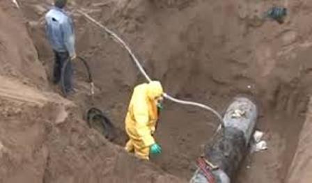  Bakı-Supsa neft kəmərindən  oğurluq 