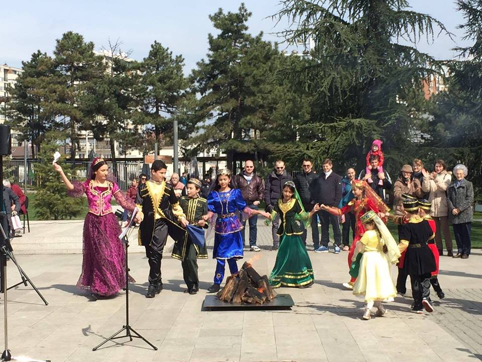 Belqradda Novruz şənliyi - FOTOLAR