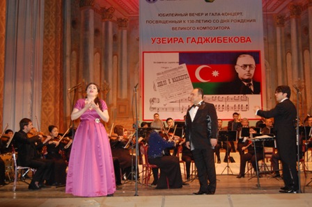 Qırğızıstanda Üzeyir Hacıbəyov gecəsi keçirildi