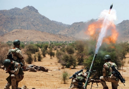 Cəbhədə şiddətli atışma: ermənilər minaatanları da işə saldılar