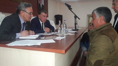 Əflatun Amaşov seçicilərlə görüşdü - FOTOLAR