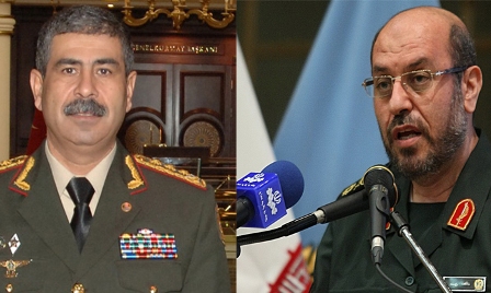 İranın müdafiə naziri Zakir Həsənova yardım təklif etdi