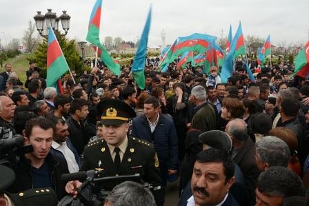 Gənclər hərbi xidmətə yola salındı – FOTO 