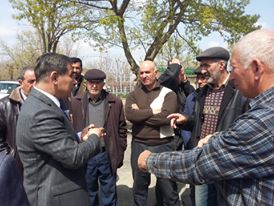 “Biz qüdrətli ordumuza, Ali Baş Komandanımıza güvənirik” - FOTO