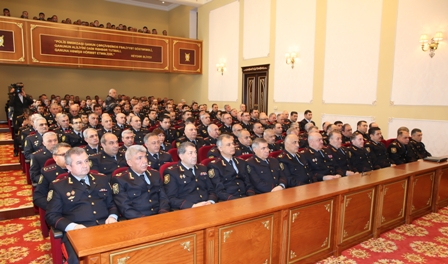 Nazir kollegiya iclası keçirdi - 15 mütəşəkkil dəstə zərərsizləşdirilib 