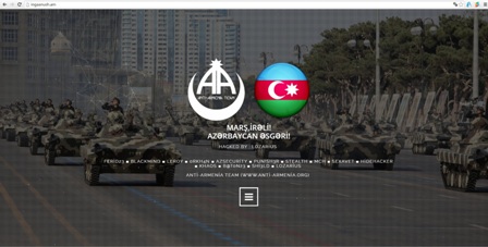 Erməni saytları darmadağın edildi