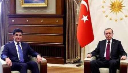  Türkiyə Prezidenti Bərzanini qəbul edib 