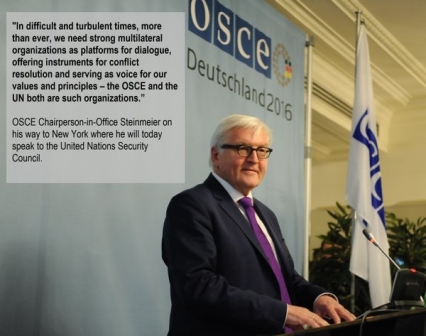  ATƏT sədri:  "Qarabağdakı mövcud status-kvo problemi həll etməyəcək" 