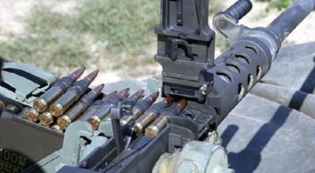 Düşmən cəbhədə iriçaplı silahlardan istifadə etdi 