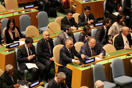 Əli Həsənov BMT tribunasından Ermənistana təzyiq göstərməyə çağırıb 