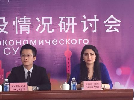 “Böyük İpək Yolu”nun nümayəndəsi Çində Qarabağdan danışıb - FOTOLAR 