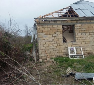 Ermənilər Tərtərdə 20-dən çox ev dağıdıb 