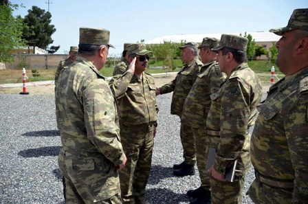 Zakir Həsənov cəbhəboyu səyyar hospitalda - FOTO