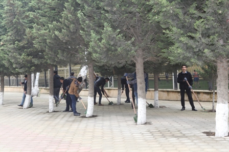 Bakı Dövlət Universitetində “Ekoloji Aksiya” keçirilib