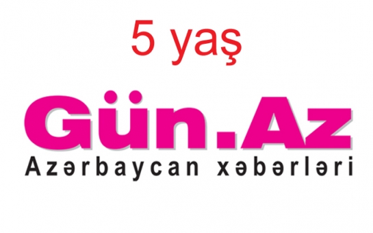 Gün.az saytının 5 yaşı tamam oldu