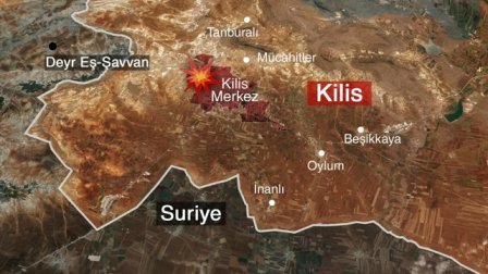  Suriyadan Türkiyəyə yenə mərmi atıldı 