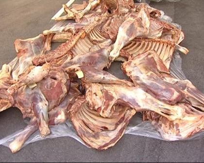1 ton yararsız ət satan YAXALANDI