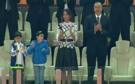  Prezident Avropa çempionatının açılış mərasimində iştirak edib 
