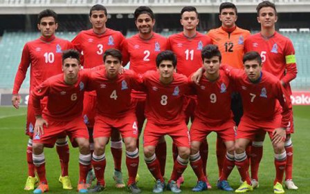  Azərbaycan yığması  böyük hesabla məğlub olub