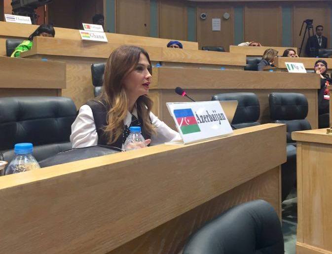 Qənira Paşayeva 60 ölkənin Qlobal Forumunda Qarabağ çağırışı etdi