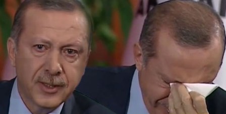 Ərdoğan da ağladı -Video