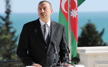 Prezident aprel döyüşlərindən danışdı