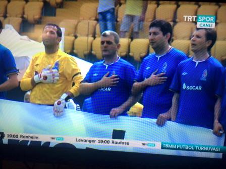 Deputatlarımız futbolda ikinci yeri tutdular