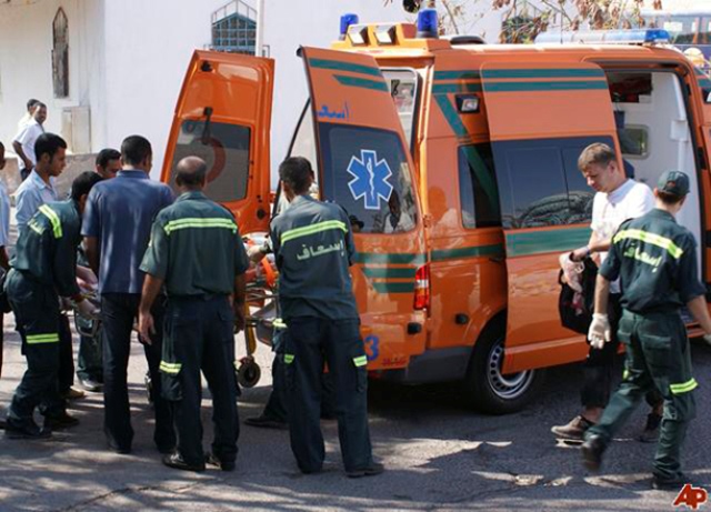 Qahirədə ağır yol qəzası: 7 ölü, 22 yaralı