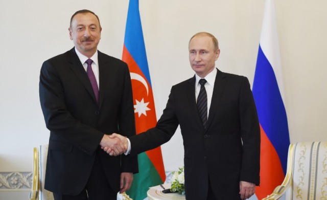 İlham Əliyev Putinlə G&Ouml;R&Uuml;ŞD&Uuml;