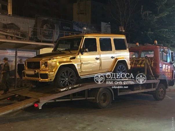 Azərbaycanlı zənginlərin &ldquo;Gelandewagen&raquo;i Odessada rezonans doğurdu - FOTO