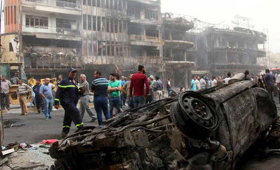 Bağdadda terror: 7 ölü, 30 yaralı  