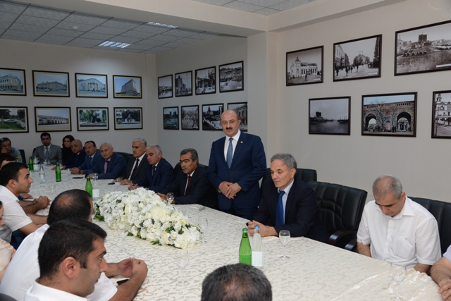 Nəsimi rayonu İcra Hakimiyyəti jurnalistlərlə g&ouml;r&uuml;ş ke&ccedil;irib
