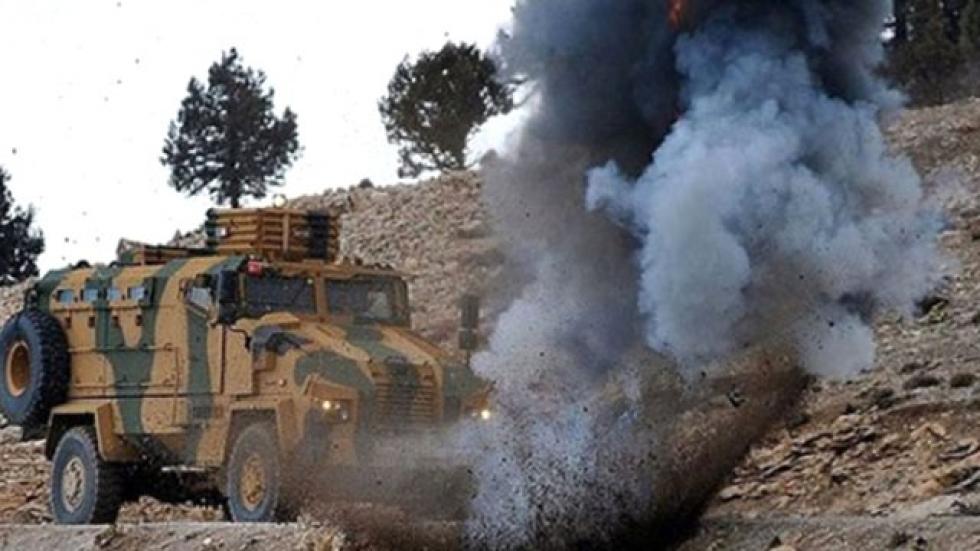 PKK bomba partlatdı:  yaralı hərbçilər var