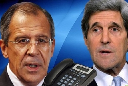 Kerri və Lavrov arasında telefon danışığı