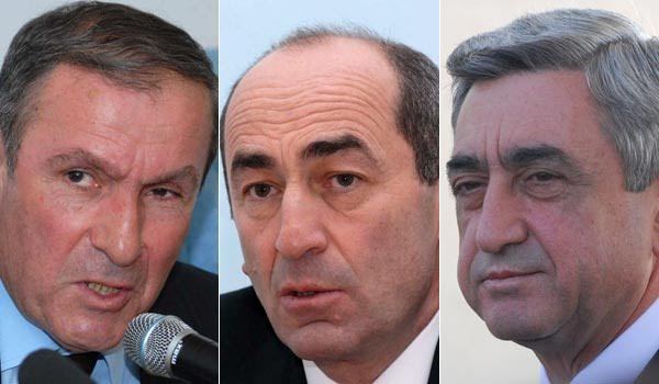 Sarkisyan, Ter-Petrosyan və Koçaryan yeni hökumət qururlar