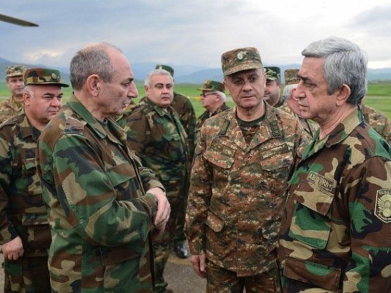 Erməni ordusunun 10 yüksək rütbəli zabiti istefaya göndərilib