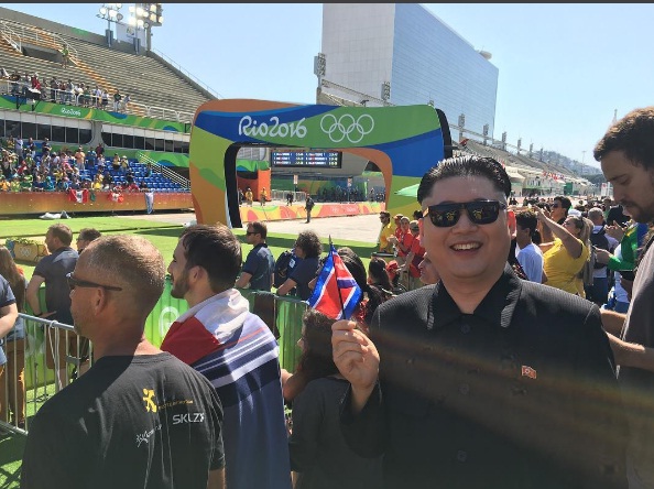 &ldquo;Şimali Koreya lideri&rdquo; Rio-da - FOTO