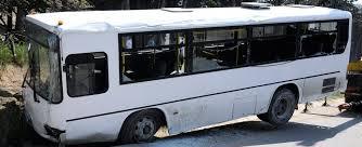 Avtovağzalda qəza: avtobus y&uuml;k maşınına &ccedil;ırpılıb