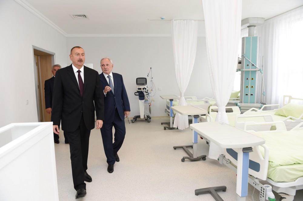 Biləsuvar Mərkəzi Xəstəxanası təmirdən sonra istifadəyə verildi