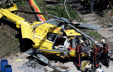 Kanadada helikopter qəzası: 2 &ouml;l&uuml;, 1 yaralı