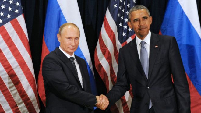 Ağ Ev Putin-Obama görüşü HAQDA: “İşgüzar mühitdə keçib”