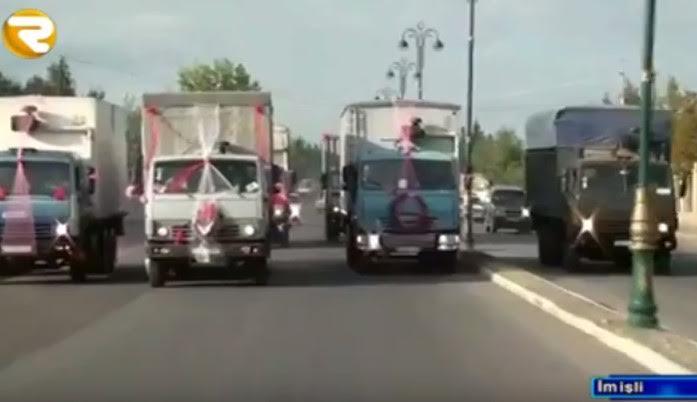 Maraqlı toy karvanı&nbsp; - FOTOLAR