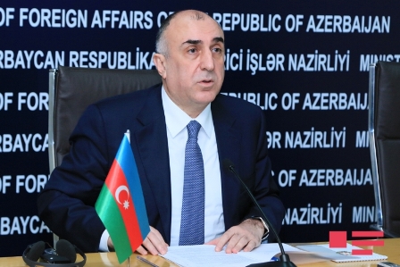 Elmar Məmmədyarov həmkarlarını Qarabağ m&uuml;naqişəsi ilə bağlı məlumatlandırıb