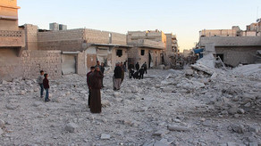 Hələbin bombardman edilməsi nəticəsində 66 dinc sakin ölüb