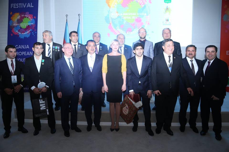 &ldquo;Avropa Gənclər Festival&rdquo;ının a&ccedil;ılışı olub - FOTOLAR