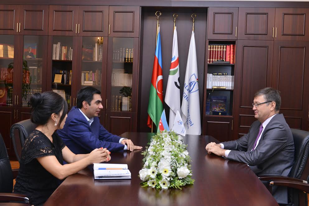 Qara Dəniz Universitetləri Şəbəkəsinin Baş katibi BANM-də olub