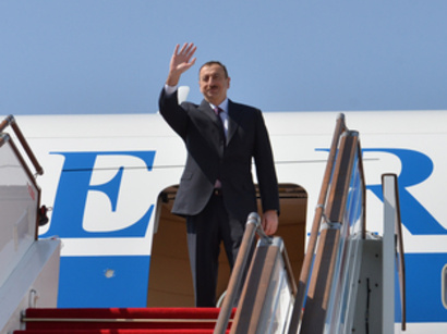 İlham Əliyev &nbsp;T&uuml;rkiyəyə səfərə gedib